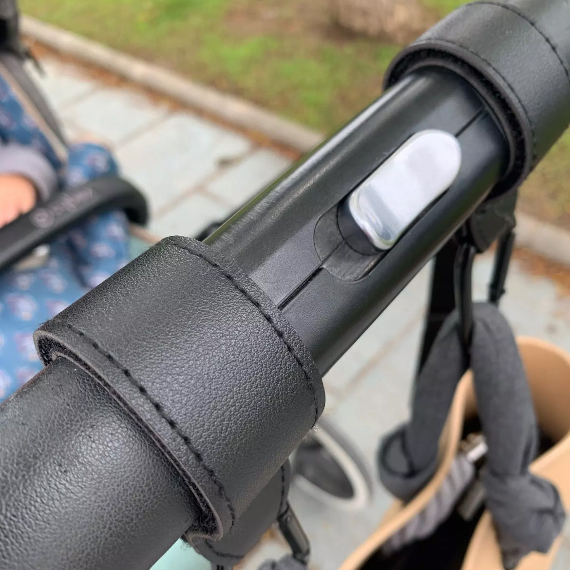 Leather Stroller Hooks For Diaper Bag